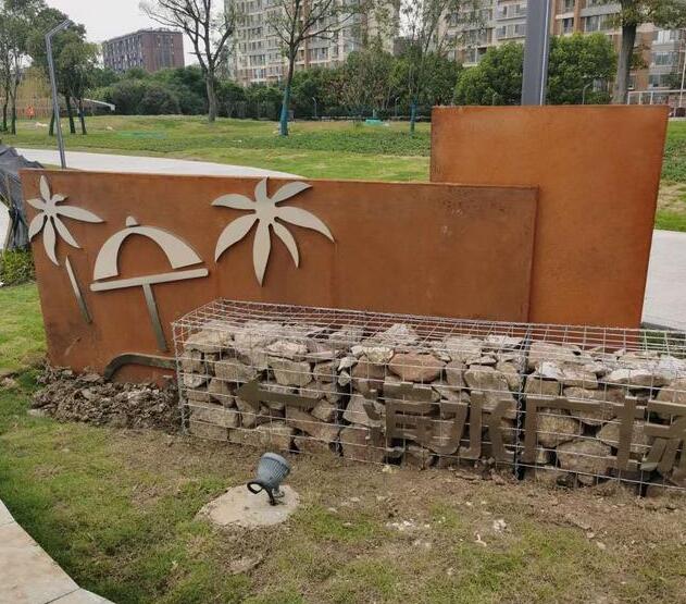 龙湖镇锈钢板挡土墙